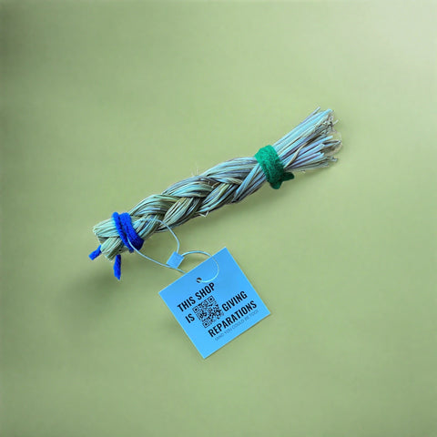 Wiingaashk (Sweetgrass) Braid